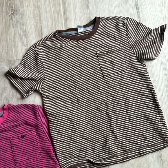 Old Navy Striped Knit Cotton Tshirt Bundle Set Size Medium 8 - Picture 4 of 5